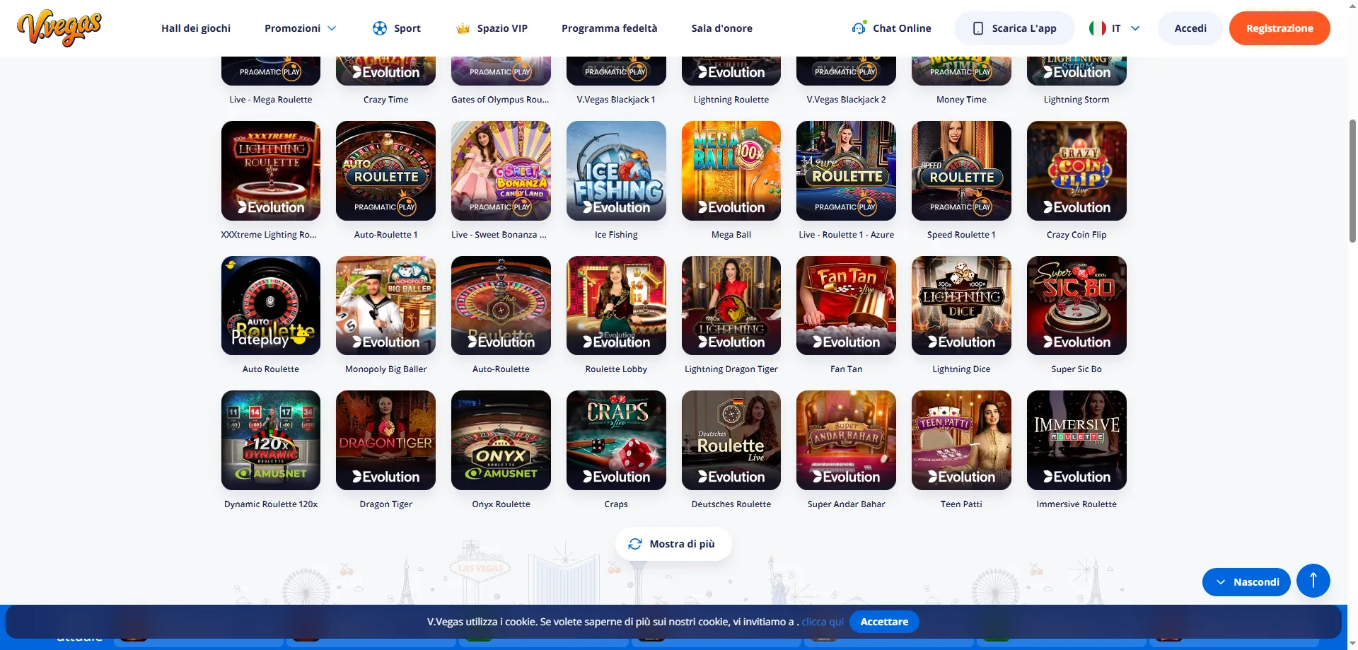 Metodi di Deposito Disponibili &mdash; Vulkan Vegas